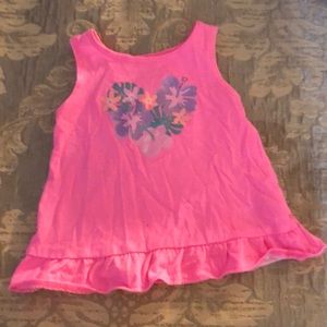 Jumping Beans Fluorescent Pink Tank